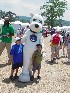Sirius Mascot Mongo with Ted and Tom